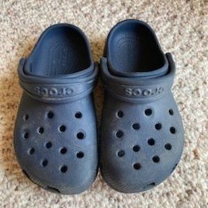 Crocs Kids Navy Blue 10